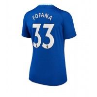 Chelsea Wesley Fofana #33 Fotballklær Hjemmedrakt Dame 2022-23 Kortermet
